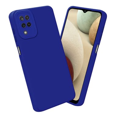 Samsung Galaxy A12 / M12 Skal Fodral Case (Blå)