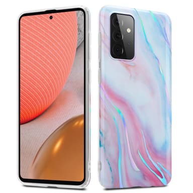 Samsung Galaxy A72 4G / 5G Plånboksfodral Skal (Vit)