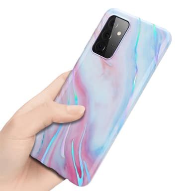 Samsung Galaxy A72 4G / 5G Plånboksfodral Skal (Vit)