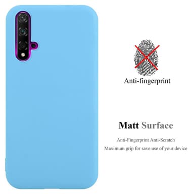 Skal Huawei NOVA 5 / 5 PRO Fodral Case (Blå)