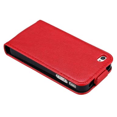 iPhone 4 / 4S Flipfodral Skal (Röd)