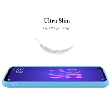 Skal Huawei NOVA 5 / 5 PRO Fodral Case (Blå)