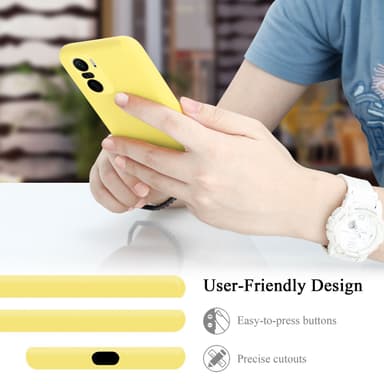 Xiaomi Mi 11i / POCO F3 Skal Fodral Case (Gul)
