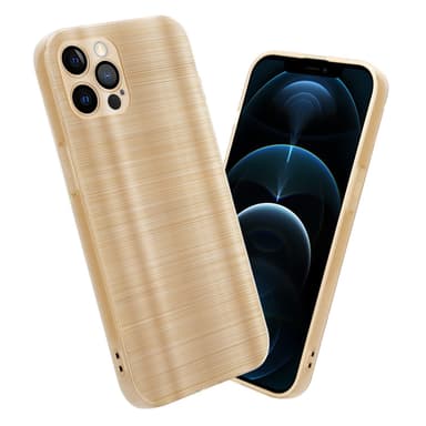 iPhone 12 PRO MAX Skal Fodral Case (Guld)