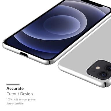 iPhone 12 / 12 PRO Skal Fodral Case (Silver)