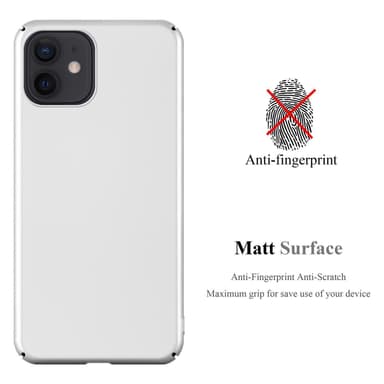 iPhone 12 / 12 PRO Skal Fodral Case (Silver)