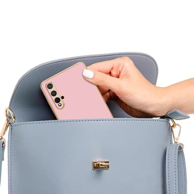 Honor 20 / 20S / Huawei NOVA 5T Skal Fodral Case (Rosa)