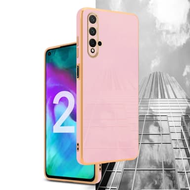 Honor 20 / 20S / Huawei NOVA 5T Skal Fodral Case (Rosa)