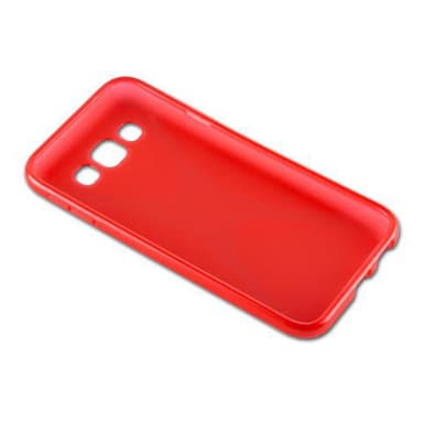 Samsung Galaxy E5 Skal Fodral Case (Röd)
