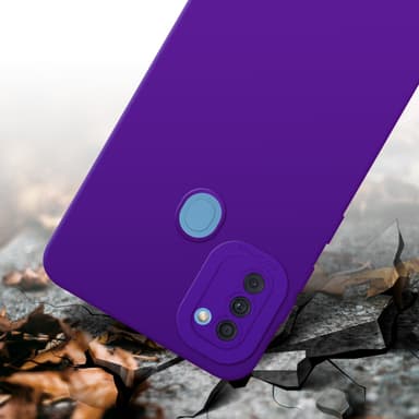 Samsung Galaxy A11 / M11 Skal Fodral Case (Lila)
