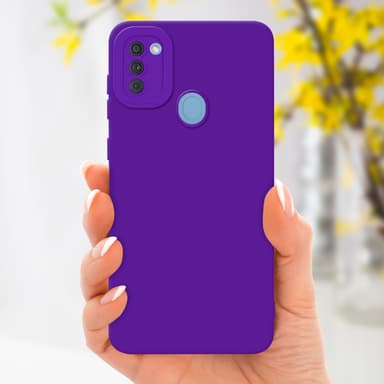 Samsung Galaxy A11 / M11 Skal Fodral Case (Lila)