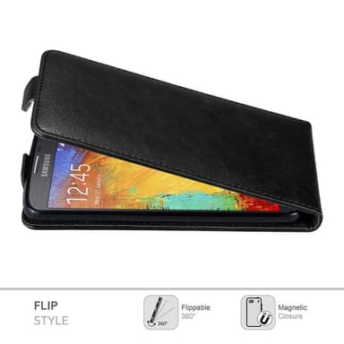 Samsung Galaxy NOTE 3 NEO Flipfodral Skal (Svart)