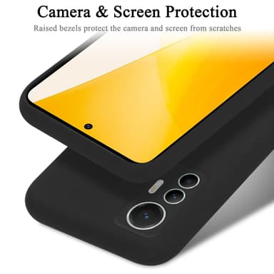 Xiaomi 12 LITE Skal Fodral Case (Svart)