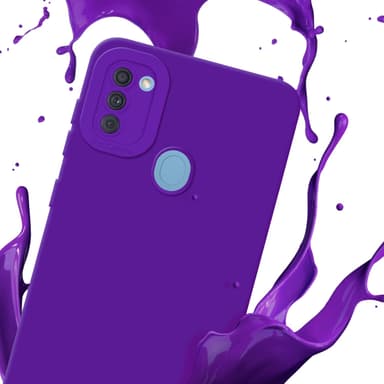 Samsung Galaxy A11 / M11 Skal Fodral Case (Lila)