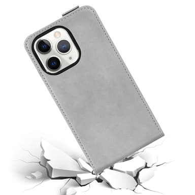 iPhone 13 PRO Flipfodral Skal (Grå)
