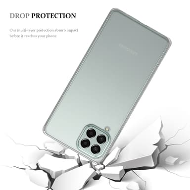 Samsung Galaxy M33 5G Skal Fodral Case (Transparent)