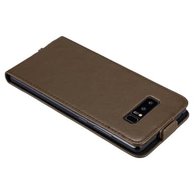 Samsung Galaxy NOTE 8 Flipfodral Skal (Brun)