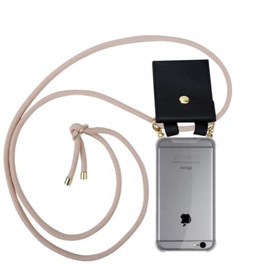 iPhone 6 / 6S Skal Fodral Kedja (Rosa)