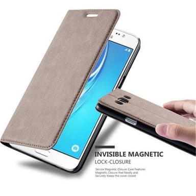 Samsung Galaxy J5 2016 Skal Fodral Case (Brun)