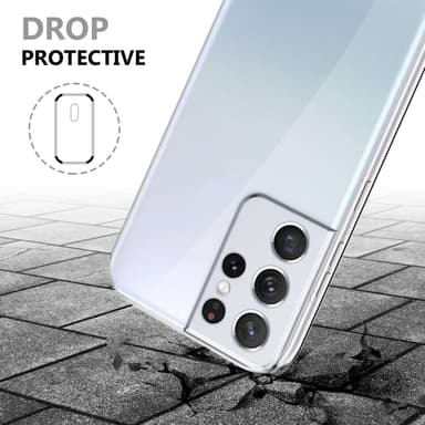 Skal Samsung Galaxy S22 ULTRA Fodral Case (Transparent)