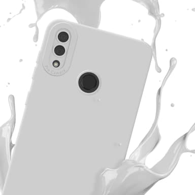 Huawei Y7 2019 / Y7 PRIME 2019 Skal Fodral Case (Vit)