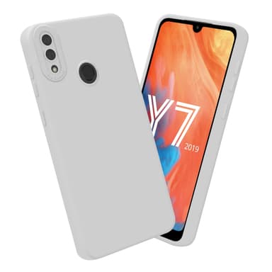 Huawei Y7 2019 / Y7 PRIME 2019 Skal Fodral Case (Vit)