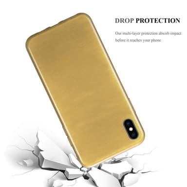 iPhone XS MAX Skal Fodral Case (Guld)