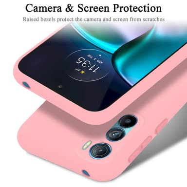 Motorola EDGE 30 Skal Fodral Case (Rosa)