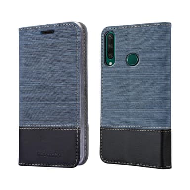 Huawei Y6P Plånboksfodral Skal (Blå)