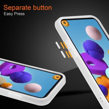 Samsung Galaxy A21 Skal Fodral Case (Transparent)