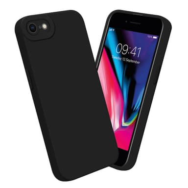 iPhone 7 / 7S / 8 / SE 2020 Skal Fodral Case (Svart)