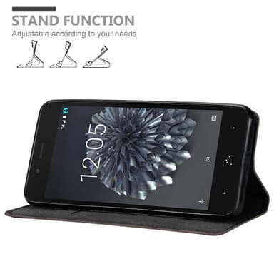 BQ Aquaris X5 PLUS Skal Fodral Case (Brun)