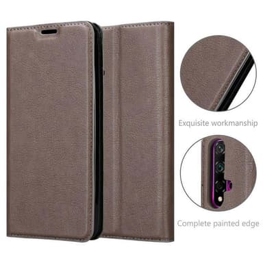 Honor 20 / 20S / Huawei NOVA 5T Skal Fodral Case (Brun)