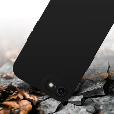 iPhone 7 / 7S / 8 / SE 2020 Skal Fodral Case (Svart)