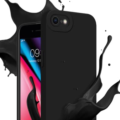 iPhone 7 / 7S / 8 / SE 2020 Skal Fodral Case (Svart)
