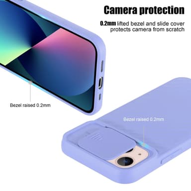 iPhone 13 Skal Fodral Case (Lila)