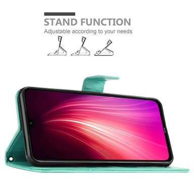 Xiaomi RedMi NOTE 8 Plånboksfodral Skal (Turkos)