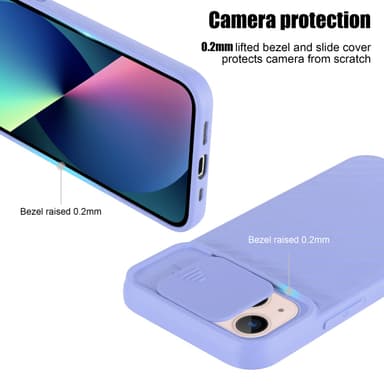 iPhone 13 Skal Fodral Case (Lila)