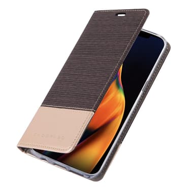 iPhone 13 Plånboksfodral Skal (Grå)