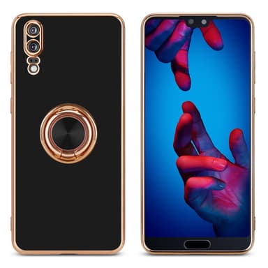 Huawei P20 Skal Fodral Case (Svart)