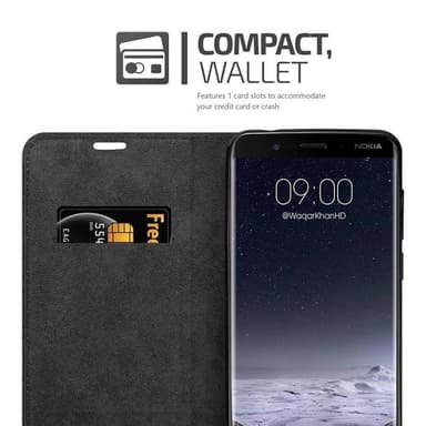 Nokia 8 Sirocco Skal Fodral Case (Brun)