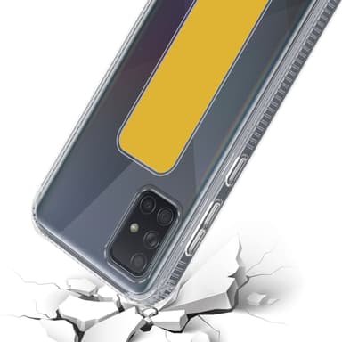 Samsung Galaxy A71 4G Skal Fodral Case (Gul)