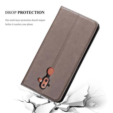 Nokia 8 Sirocco Skal Fodral Case (Brun)