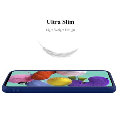 Skal Samsung Galaxy A51 5G Fodral Case (Blå)