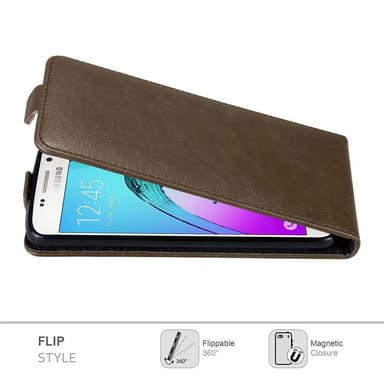 Samsung Galaxy A3 2016 Flipfodral Skal (Brun)