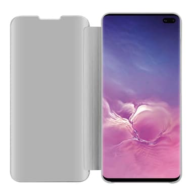 Samsung Galaxy S10 PLUS Plånboksfodral Skal (Silver)