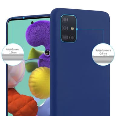 Skal Samsung Galaxy A51 5G Fodral Case (Blå)