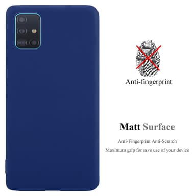 Skal Samsung Galaxy A51 5G Fodral Case (Blå)