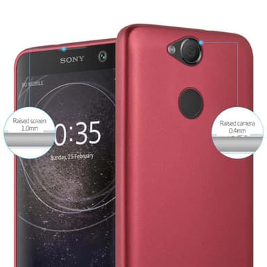 Skal Sony Xperia XA2 Fodral Case (Röd)