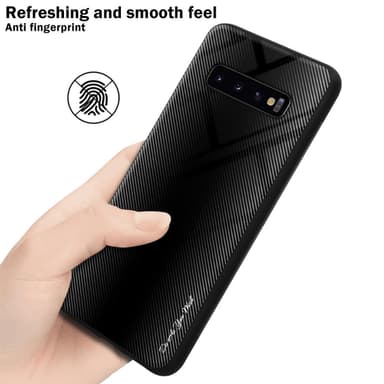Samsung Galaxy S10 PLUS Skal Fodral Case (Svart)